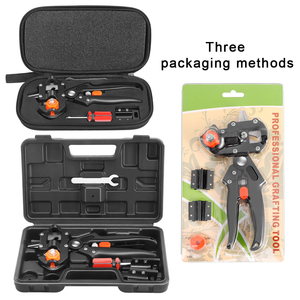 Kit de herramientas de injerto de jardín multifuncional de grado Industrial tijeras de <span class=keywords><strong>podar</strong></span> OEM <span class=keywords><strong>para</strong></span> <span class=keywords><strong>podar</strong></span> ramas de plantas vides <span class=keywords><strong>árboles</strong></span> frutales - Product Image 4