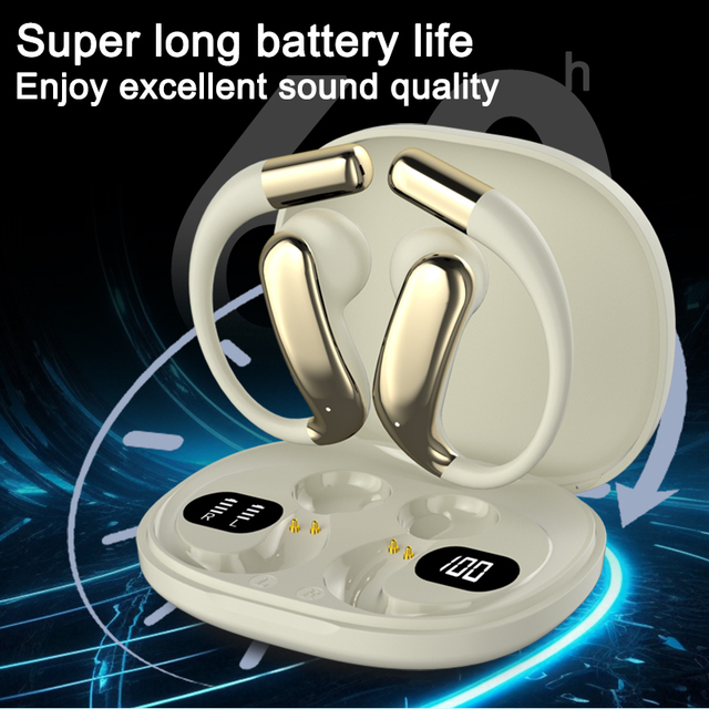 Q20 OWS Intelligent AI IPX5 ANC Wireless Headphone Stereo Waterproof Sports Real-time Translator Smart Earphones