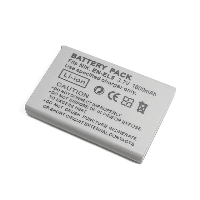 EN-EL5 ENEL5 EN EL5 Battery Charger for Coolpix P3 P4 P80 P90 P100 P500 P510 P520 P530 P5000 P5100 P5200 7900 P6000 3700