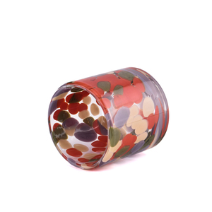 Portacandele in <span class=keywords><strong>Vetro</strong></span> Multicolore con Design a Coriandoli per Fragranze <span class=keywords><strong>di</strong></span> Lusso per la Casa - Product Image 2