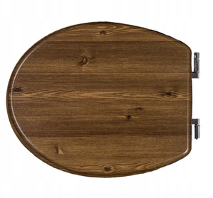 Nuevo modelo de cubierta de asiento de inodoro de madera para baño con <span class=keywords><strong>bisagra</strong></span> de Metal duradera - Product Image 2