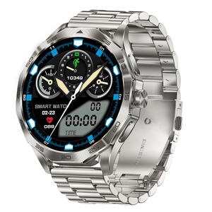GA03 Relogio SmartWatch Android IOS BT5.0 Sports Mode Suivi <span class=keywords><strong>de</strong></span> la carte Surveillance <span class=keywords><strong>de</strong></span> la santé Montre intelligente à écran rond - Product Image 1