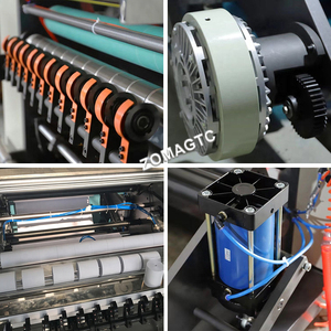 Taglierina automatica per riavvolgimento del rotolo di carta del registratore di cassa termico ad alta velocità macchina per tagliare rotoli di carta termica - Product Image 4