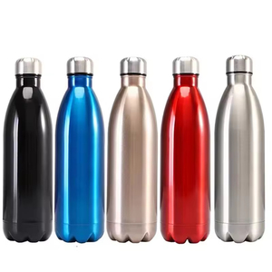 500ml Stainless Steel Vacuum <b>Insulated</b> Bullet-Shaped Hot Cold Drinking Water Bottle Outdoor Gym Sport Tumbler Gift <b>Cup</b> Low MOQ - Product Image 3