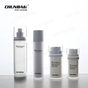 30Ml 40Ml 50 Ml 100 Ml Đôi Tường Huyết Thanh Chăm Sóc Da Chịu Mài Mòn Sang Trọng Bơm Lại Container Không Có Không Khí Bơm Chai Với Bơm