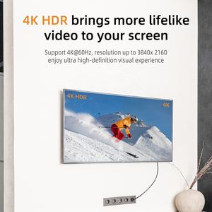 Câble mince super flexible 4K Ultra Slim <span class=keywords><strong>HDMI</strong></span> 2.0V pour ordinateurs portables pour l'utilisation de décodeur DVD <span class=keywords><strong>iPhone</strong></span> - Product Image 5