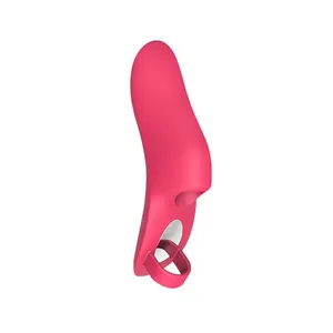 Vibratore per dita in Silicone G Spot Massage masturbatore femminile stimolatore per clitoride Min vibratore giocattoli adulti del sesso per le donne