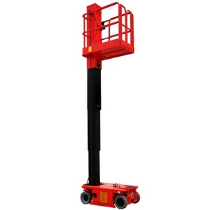 Plateforme élévatrice à ciseaux télescopique automotrice verticale pour entrepôt, 3,6 m, 4,8 m, 6 m - Product Image 1