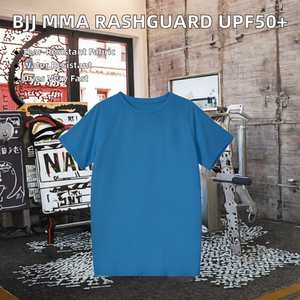 เสื้อรัดกล้ามเนื้อแขนยาวสำหรับเด็กผู้ชาย BJJ MMA แห้งเร็ว UPF50+ กันน้ำ ผ้าสแปนเด็กซ์ ป้องกันการฉีกขาด สำหรับการฝึกซ้อมแบบ No-Gi Grappling และ Sparring - Product Image 1