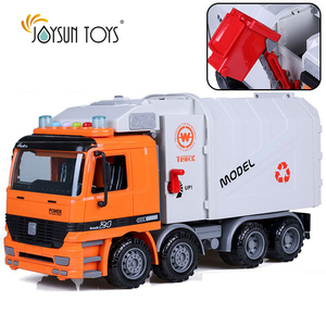 <span class=keywords><strong>Camion</strong></span> <span class=keywords><strong>della</strong></span> <span class=keywords><strong>Spazzatura</strong></span> <span class=keywords><strong>Giocattolo</strong></span> con Funzione di Scorrimento, Materiale Plastico, Veicolo per la Raccolta Rifiuti a Inerzia - Product Image 2