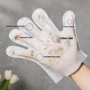 Kimpets Kit com 8 Lenços Umedecidos Descartáveis Ecológicos e Luvas Sem Enxágue para Banho e Desodorização de Cães em Todas as Estações - Product Image 4