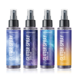 Poudre illuminatrice scintillante personnalisée avec logo, biologique, végane, sans cruauté, longue tenue, pour visage, cheveux, corps, <span class=keywords><strong>vêtements</strong></span> de fête - Product Image 1