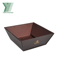 Boîte à fruits pliable de qualité supérieure, personnalisée, imprimée, de qualité alimentaire, boîte de rangement pour collations, boîte en papier pliable