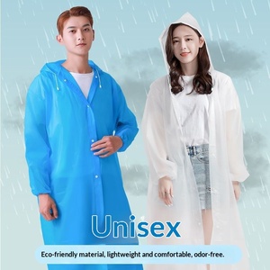 Thickened Transparent One-piece Full-body EVA Motorcycle/Electromobile <b>Raincoat</b> Non-disposable Portable Rainproof for - Product Image 2