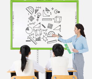 Cadre en plastique de 82 pouces projecteur à connexion tactile infrarouge et <span class=keywords><strong>tableau</strong></span> blanc intelligent PC pour l'enseignement <span class=keywords><strong>tableau</strong></span> blanc <span class=keywords><strong>interactif</strong></span> - Product Image 5