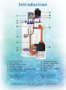Aquaexcel AE-CR120D Moderne Calciumreactor Met Sicce-Pomp Voor Riftank En Visaquarium - Product Image 4