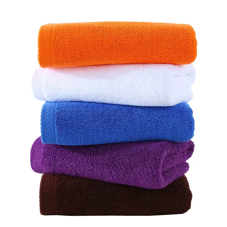 China supply high quality white bath 100% cotton hotel towel wash cloth
