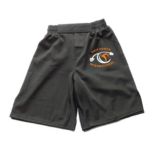 Pantalones cortos para correr personalizados para hombre, con bolsillos, cintura elástica, cordón bordado, estampado informal, algodón, nailon, de talla grande, de punto, OEM - Product Image 6