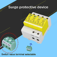 Protector Contra Sobretensiones de Corriente Continua (DC SPD) Personalizado de Fábrica, en Oferta, para Sistemas Solares Industriales, Protección Contra Rayos, AC 4P 40kA T2, Certificado CE