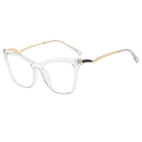 Montures de lunettes européennes et américaines TR90, lunettes d'ordinateur unies pour femmes, lunettes de protection, lentilles plates anti-lumière bleue