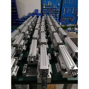 उच्च परिशुद्धता बड़े जोर दूरबीन सिलेंडरों के साथ रैखिक Actuator बिजली हाइड्रोलिक सिलेंडर स्टील इमदादी मोटर प्रदान - Product Image 3