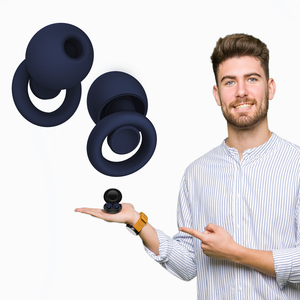 Custom Logo Safety Motorcycle Earplug Hearing Protection Noise Cancelling Soundproof Silicone Ear <b>Plugs</b> for Sleep - Product Image 3