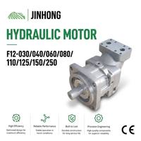 Moteur hydraulique à axe coudé Jinhong F12, direct usine, modèles F12-080, F12-090, F12-110, F12-125, pour scies et engins de construction