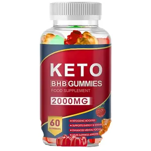 Кето-совместная поддержка Gummies Детокс для сна, энергетический порошок, пищевая бутылка для похудения щитовидной железы