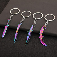 Collection de porte-clés couteau tactique arc-en-ciel |   4 modèles emblématiques |   Accessoires de jeu et tactiques haut de gamme