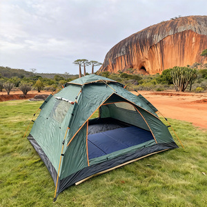 Tente de camping automatique d'extérieur, imperméable, <span class=keywords><strong>pour</strong></span> 3-4 personnes, entièrement équipée, portable, <span class=keywords><strong>pour</strong></span> la pêche - Product Image 5