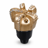 Foret PDC forgé en carbure pour équipement de forage de puits d'eau et minier, commande minimale 1 pièce