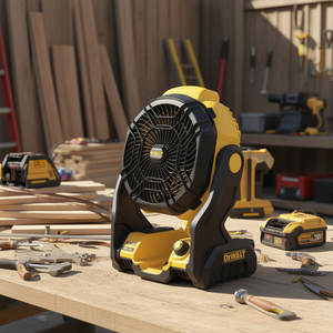 DeWalt 18V Fan Battery <b>Powered</b> Portable Cooling <b>Tool</b> For Worksite Use - Product Image 2