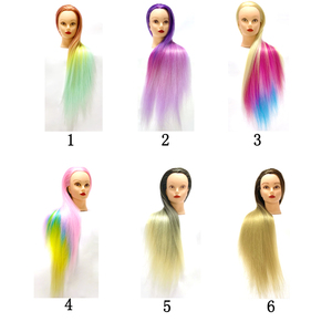 Cabeza de Entrenamiento Yaki Lisa al por Mayor con <span class=keywords><strong>Cabello</strong></span> Sintético Largo y Grueso <span class=keywords><strong>para</strong></span> Prácticas de Maquillaje y Peluquería, <span class=keywords><strong>Muñecas</strong></span> Maniquí <span class=keywords><strong>para</strong></span> Salón - Product Image 5