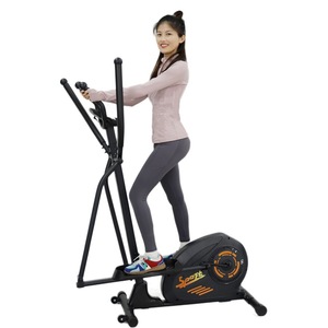 Vélo <span class=keywords><strong>elliptique</strong></span> électrique hyper-silencieux à entraînement magnétique, 16 niveaux de résistance, <span class=keywords><strong>pliable</strong></span>, pour usage domestique - Product Image 6