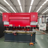 Presse plieuse synchrone à barre de torsion TP10S avec contrôleur, matrices multi-V, couronnage automatique motorisé pour tôles