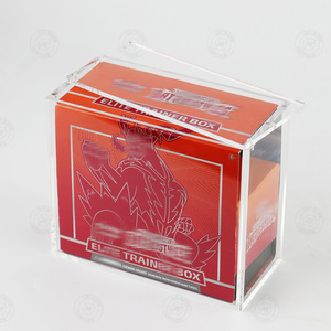 TCG Acrylic Display <b>Box</b>- & Eco-Friendly Customizable Size & Logo Desk Use - Product Image 4