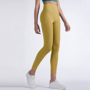 Leggings de sport de gymnastique personnalisés de haute qualité avec poche invisible, doux et respirant pour femmes - Product Image 6