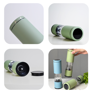 Kitchen Gadgets Stainless Steel Mill Manual Set ABS Plastic+PC Adjustable Ceramic Core Dishwasher Safe - Product Image 3