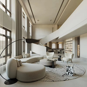 Set <span class=keywords><strong>Completo</strong></span> di Mobili Moderni in Ferro per Villa di Lusso, Arredamento per Ristoranti, Soluzione di Approvvigionamento Ecosostenibile Tutto-in-Uno - Product Image 1
