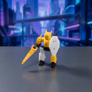 Servicio de personalización MGT FDM, servicio de prototipado rápido en 3D, MOQ bajo, Mini Caballero Amarillo, impresión 3D - Product Image 4