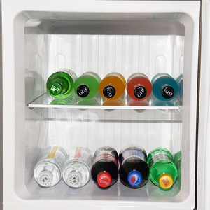 Réfrigérateur portable électrique moderne en acier inoxydable à deux portes avec congélateur supérieur pour usage domestique, hôtelier et extérieur en promotion - Product Image 5