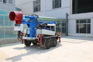 200M Hydraulische <span class=keywords><strong>Trailer</strong></span> Gemonteerde Draagbare Waterput Boren Rig SLY400-T Voor Verkoop - Product Image 4