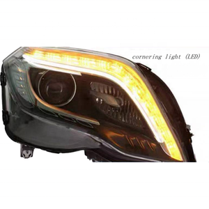 Faro delantero led para mercedes benz <span class=keywords><strong>Glk</strong></span> clase W204 <span class=keywords><strong>200</strong></span> 260 300, luz delantera con un toque de luz azul, para modelos 2013 a 2015 - Product Image 2