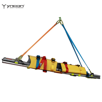 Brancard pliable YNOON pour équipage aérien en aluminium aéronautique et matériau ultra-hautement moléculaire modifié