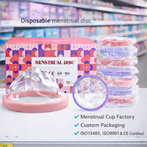 Disco Menstrual Desechable de Fabricación Furuize, Disco Menstrual Personalizado, Conveniente <span class=keywords><strong>para</strong></span> <span class=keywords><strong>la</strong></span> Menstruación, Fábrica de Discos - Product Image 1