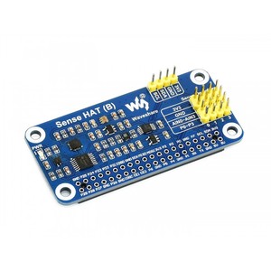 Waveshare Sense HAT (B) Raspberry <span class=keywords><strong>Pi</strong></span> Vidalı Sabitleme Yerleşik Çoklu Güçlü Sensörler Renk Sensörü Yüksek hassasiyetli 16-bit AD - Product Image 1