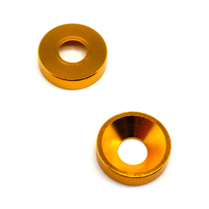 Arandelas Cónicas de Aluminio M4 M5 M6, Negras, Mecanizadas por Torneado - Product Image 5