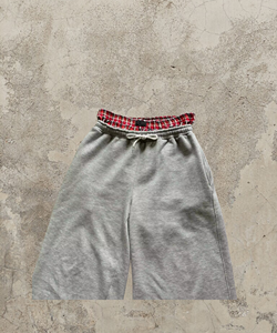 Pantalones holgados de hombre de alta calidad de fabricante, ropa de calle de gran tamaño, lavado ácido, pierna ancha, pantalones de chándal de capa de cintura doble, pierna ancha - Product Image 3