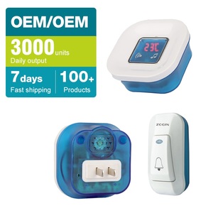 Installation facile directe d'usine <span class=keywords><strong>étanche</strong></span> Ip44 Villa appartement 55 sonneries ABS <span class=keywords><strong>sonnette</strong></span> numérique <span class=keywords><strong>sans</strong></span> <span class=keywords><strong>fil</strong></span> <span class=keywords><strong>longue</strong></span> <span class=keywords><strong>portée</strong></span> - Product Image 1