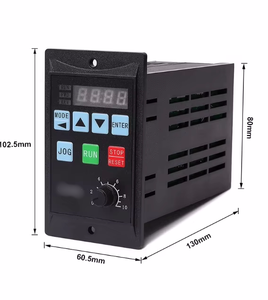 3ph 220V 0.75kw Single phase động cơ chuyển đổi tần số tốc độ quạt & Máy bơm nước điều chỉnh áp suất điều chỉnh tốc độ - Product Image 1